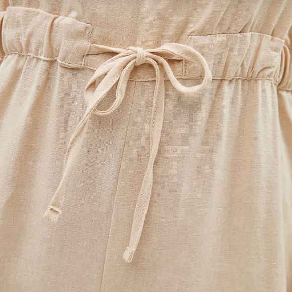 Bershka open back tie strap jumpsuit/ overalls - Picture 6 of 11